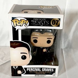 Pop Fantastic Beasts Number 7 Perceval Graves Figure NIB